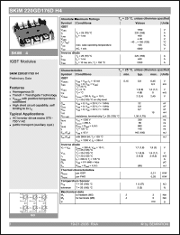 Click here to download SKiM220GD176DH4 Datasheet