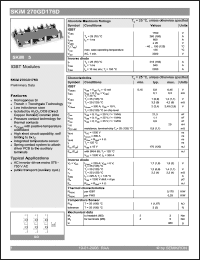 Click here to download SKiM270GD176 Datasheet