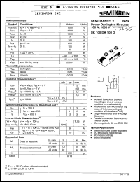 Click here to download SK100DA100D Datasheet