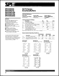 Click here to download SP74HC125J Datasheet