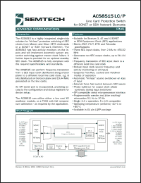 Click here to download ACS8515 Datasheet