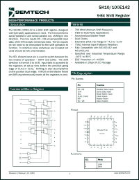 Click here to download SK10E142PJT Datasheet