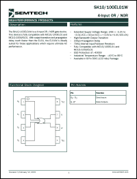 Click here to download SK100EL01WD Datasheet