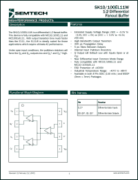 Click here to download SK100EL11WD Datasheet