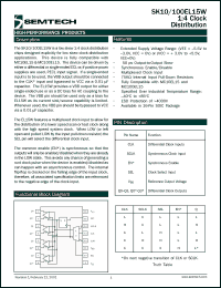 Click here to download SK100EL15WD Datasheet