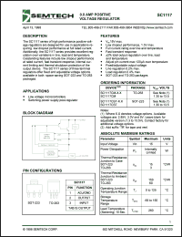 Click here to download SC1117CST Datasheet