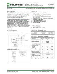Click here to download EZ1585DCT Datasheet