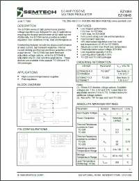 Click here to download EZ1084CMTR Datasheet