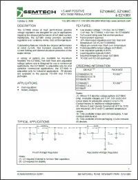 Click here to download EZ1086BCT Datasheet