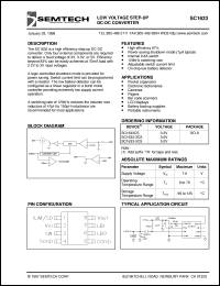 Click here to download SC1633-3CSTR Datasheet