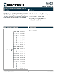 Click here to download Edge118 Datasheet