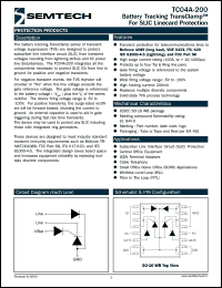 Click here to download TC04A-200 Datasheet
