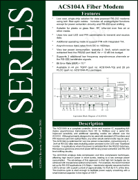 Click here to download ACS104A Datasheet