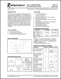 Click here to download EZ1117CST Datasheet