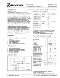 Click here to download EZ1580CM-2.5 Datasheet