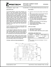 Click here to download SC2422AEVB Datasheet