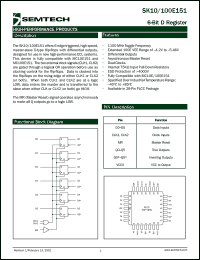 Click here to download SK100E151 Datasheet
