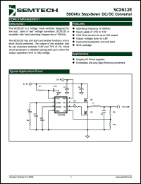 Click here to download SC2612E Datasheet