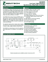 Click here to download SC4605 Datasheet