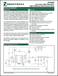 Click here to download SC4609MLTRT Datasheet