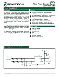 Click here to download SC104 Datasheet