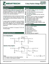 Click here to download EZ1084I Datasheet