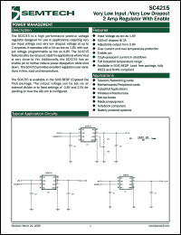 Click here to download SC4215ISTR-SW Datasheet