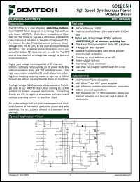 Click here to download SC1205HSTR Datasheet