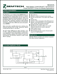 Click here to download SC420A Datasheet