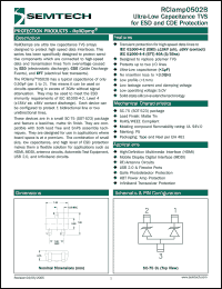Click here to download RClamp0502 Datasheet