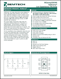 Click here to download RClamp0504S Datasheet