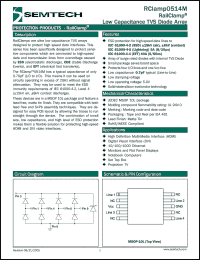 Click here to download RClamp0514M Datasheet