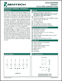 Click here to download uClamp0506P Datasheet