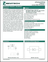 Click here to download uClamp1201H.TCT Datasheet
