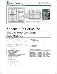 Click here to download XE8807AMI026TLF Datasheet