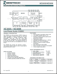 Click here to download XE3006 Datasheet