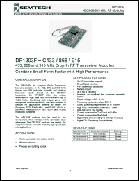 Click here to download DP1203C4333LF Datasheet