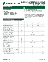 Click here to download 1N5802US Datasheet