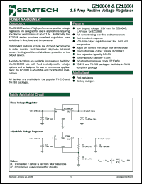 Click here to download EZ1086CM-2.5TR Datasheet
