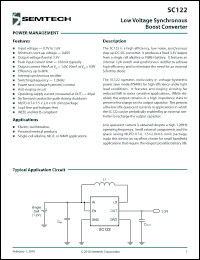 Click here to download SC122ULTRT Datasheet