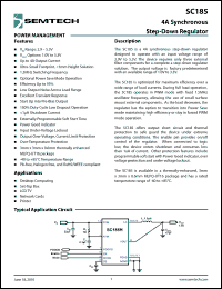 Click here to download SC185LEVB Datasheet