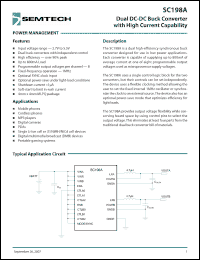Click here to download SC198AEVB Datasheet