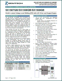 Click here to download SX1507QBXXX Datasheet