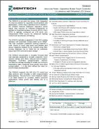 Click here to download SX8643 Datasheet