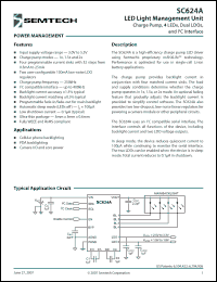 Click here to download SC624AULTRT Datasheet