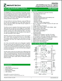 Click here to download E8405A Datasheet
