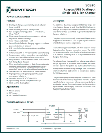 Click here to download SC820ULTRT Datasheet