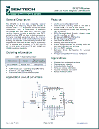 Click here to download SX1213 Datasheet