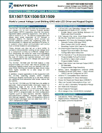 Click here to download SX1508EVK Datasheet