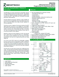 Click here to download E8415A Datasheet